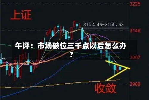午评：市场破位三千点以后怎么办？